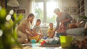 Grafika przedstawiająca różnice w czasie sprzedaży domów w Wielkiej Brytanii z uwzględnieniem ceny, lokalizacji i atrakcyjnej prezentacji.