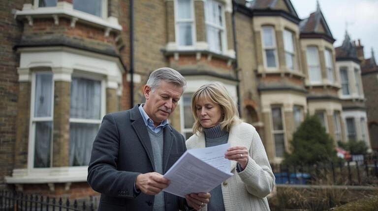 Grafika przedstawiająca kluczowe zmiany na rynku nieruchomości w Wielkiej Brytanii, w tym wyższe podatki dla landlordów, reformę LISA oraz nowe opłaty dla drogich nieruchomości.